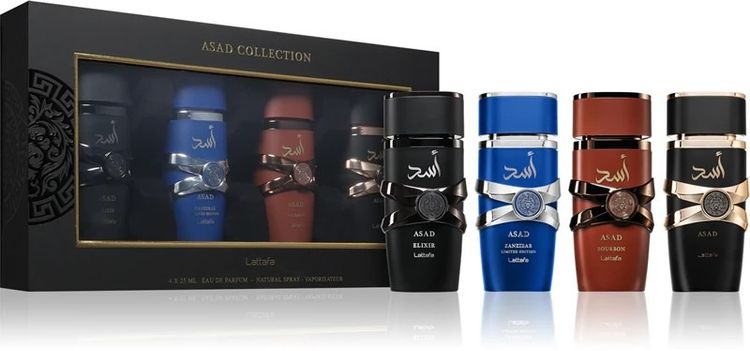 Lattafa Asad Collection Eau De Parfum Set 3